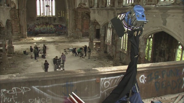 "Ovid and the Art of Love" filming in Detroit