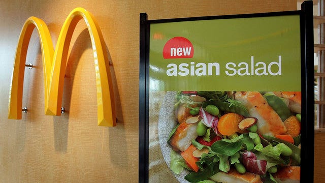Parasite outbreak that's sickened 163 people linked to McDonald's salads