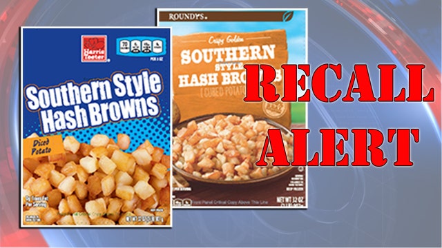 Frozen hash browns recalled due to possible golf ball contamination