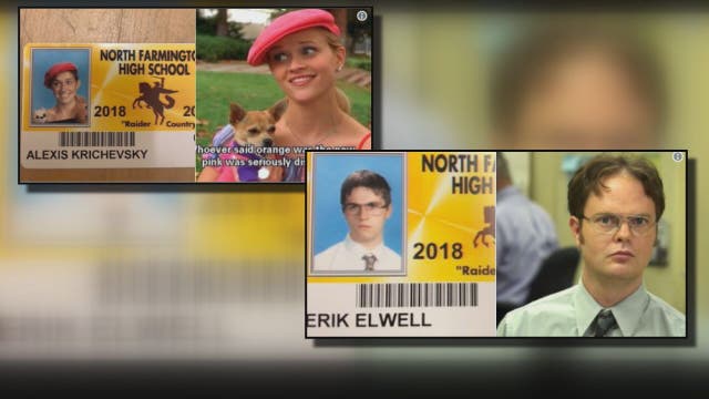 Seniors at North Farmington High School, once again, crush their ID photos