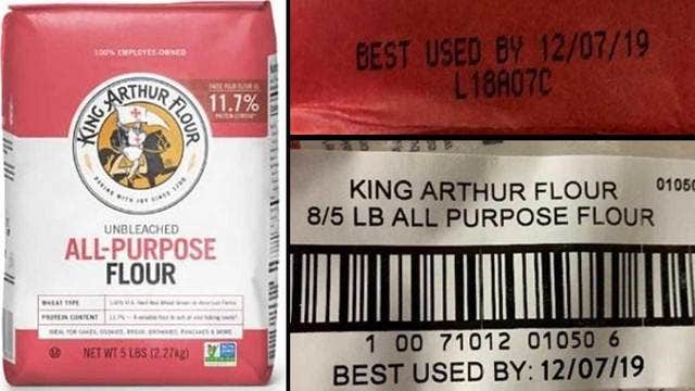 King Arthur Flour recalls some 5 lb. bags for E. coli risk