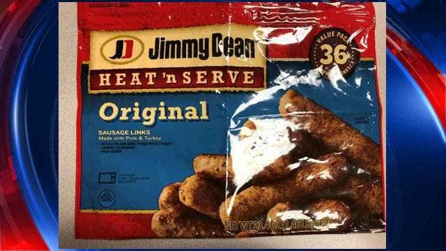 Jimmy Dean sausage links recalled for possible metal contamination