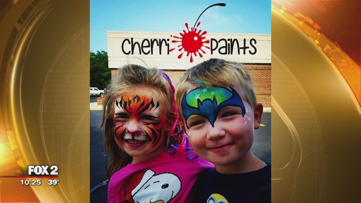 Halloween Face Painting With Cherri Paints Fox 2 Detroit