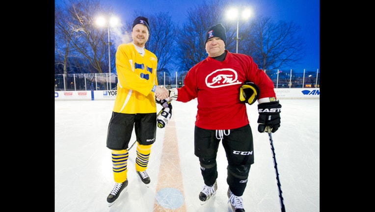 Clark Park Winter Carnimal and Hockey Classic with M.L. Elrick (Photo Credit Skillman Foundation)