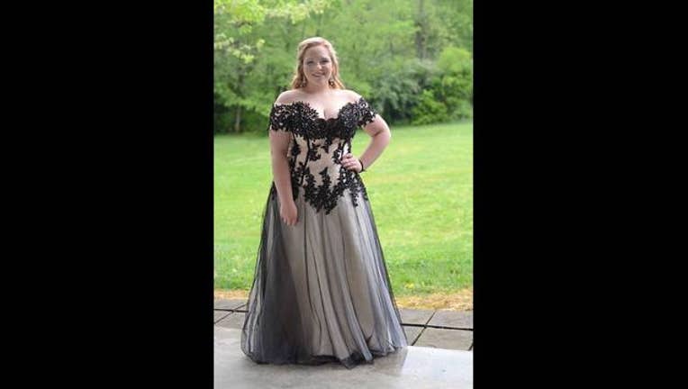 Extremely Revealing Prom Dress