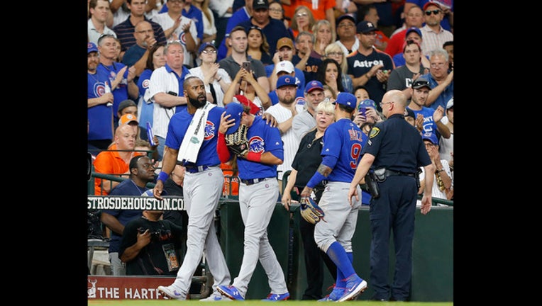 Young girl hit by foul ball at Astros-Cubs game at Minute Maid Park