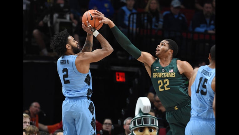 No 9 Michigan State Thumps No 4 North Carolina 63 45 Fox 2 Detroit