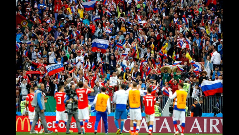 Russia win FIFA 2018 GETTY