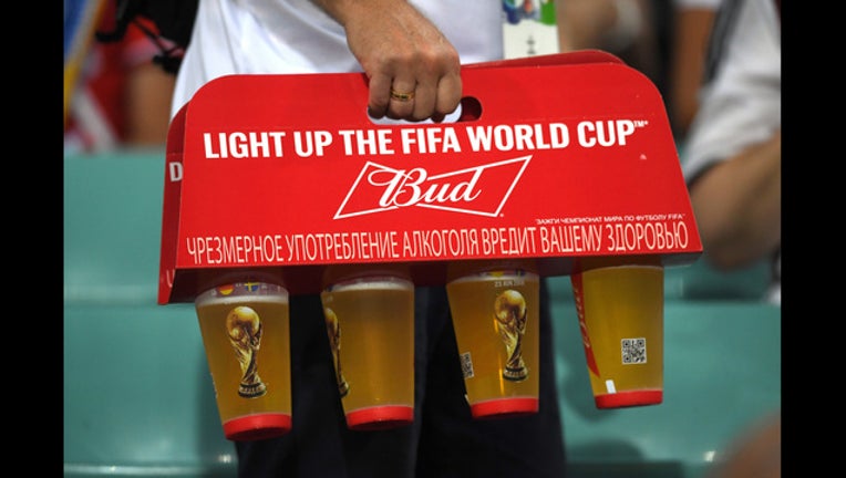 World Cup beer Getty