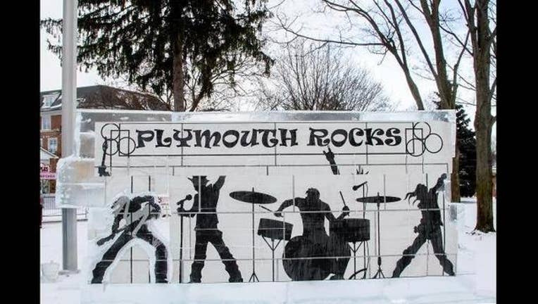 Plymouth Ice Festival Is Bringing Fun To The Cold Fox 2 Detroit