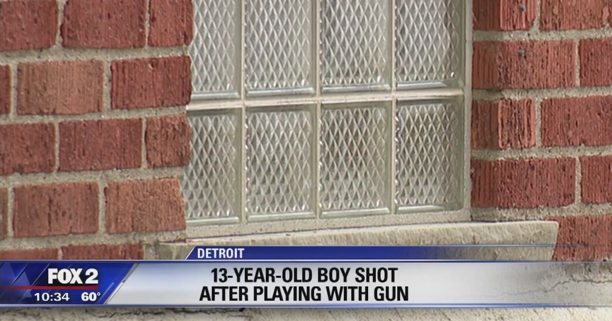 13-year-old shot after playing with gun on Detroit's west side | FOX 2 ...