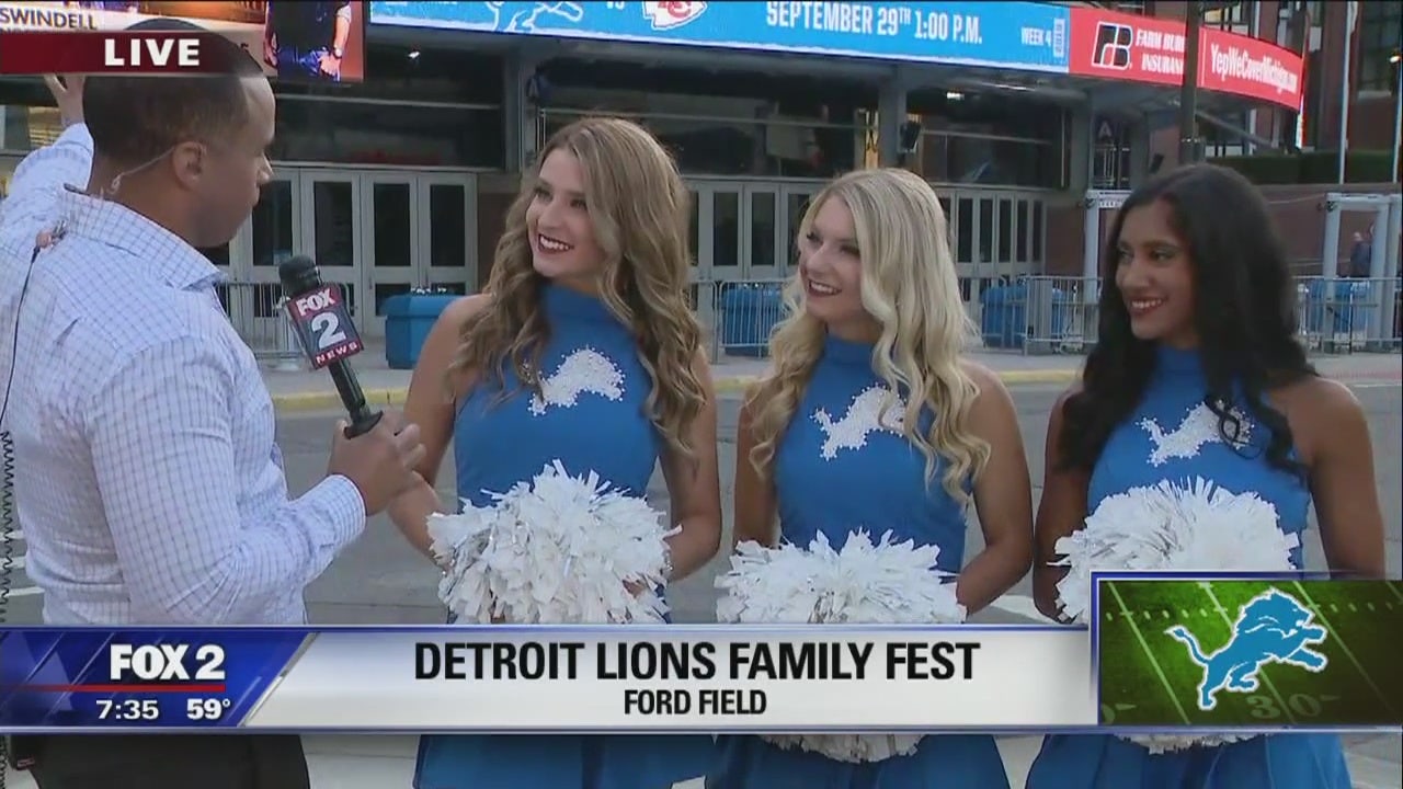 Free Detroit Lions Family Fest Aug. 2 at Ford Field