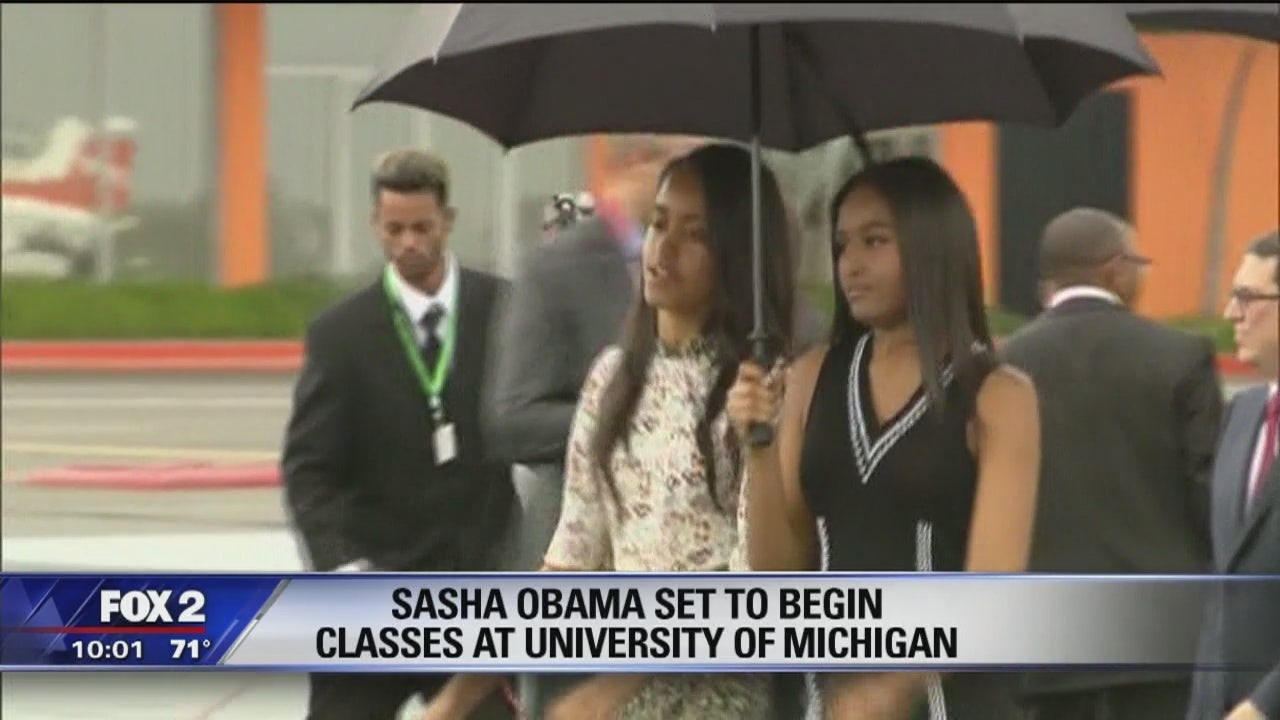 Sasha Obama Set To Begin Classes At University Of Michigan 0389