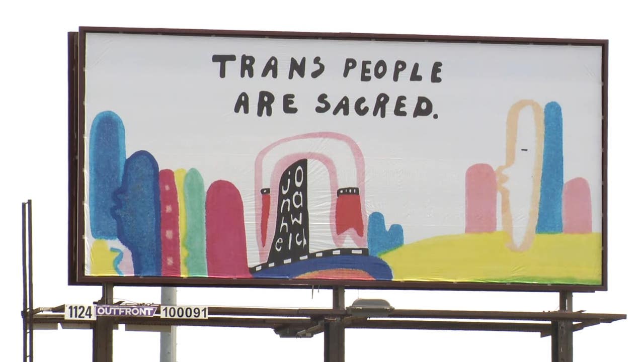 Artist of 'Trans People Are Sacred' billboard in Detroit ...