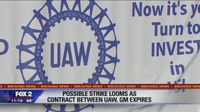 Possible strike looms as contract between UAW, GM expire