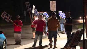 UAW workers dig in as fifth day of GM strike begins