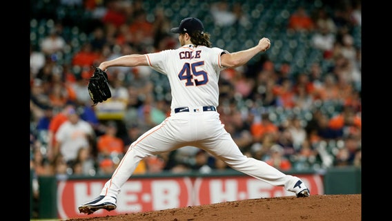 Cole strikes out 12, Bregman HR lifts Astros over Tigers 6-3