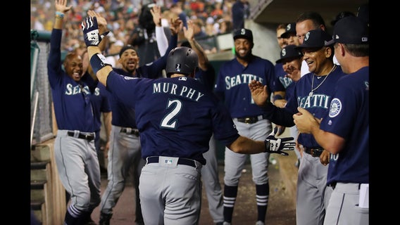 Seager, Murphy combine for five homers in Mariners win over Tigers