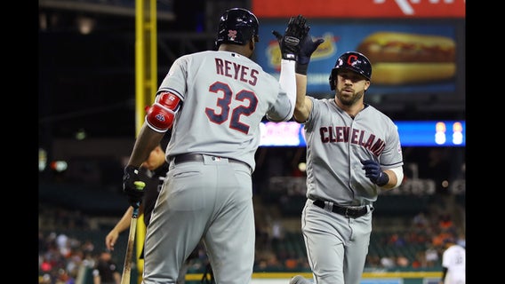 Kipnis homers twice, Indians beat Tigers 4-2