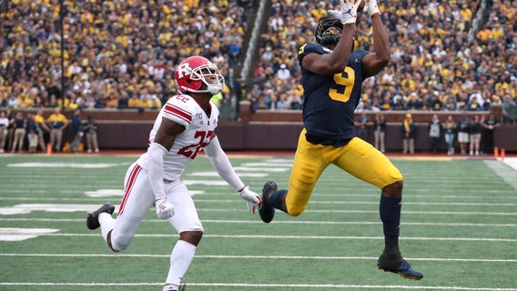 No. 20 Michigan routs Rutgers 52-0