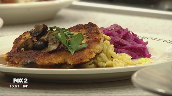 Macy's Lakeshore Grill's Oktoberfest Jagerschnitzel recipe