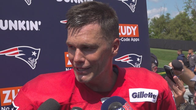 WATCH: With new contract, Brady still not looking too far ahead