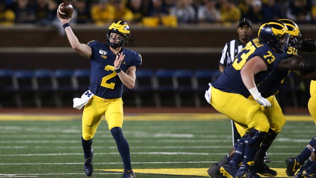 WATCH: Harbaugh, Patterson, Thomas & Hutchinson after 40-21 win over MTSU