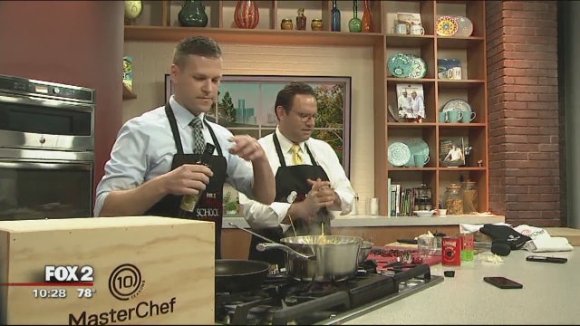 'Masterchef' mystery box challenge with Derek and Ryan