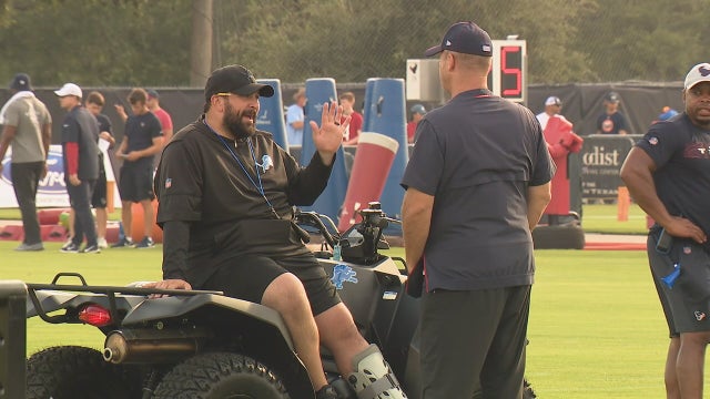WATCH: Miller in Houston wrapping up day one of Lions joint practices with the Texans