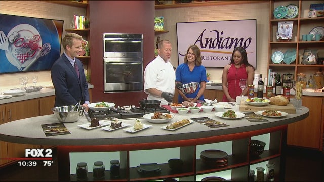 New York Strip steak with Andiamo