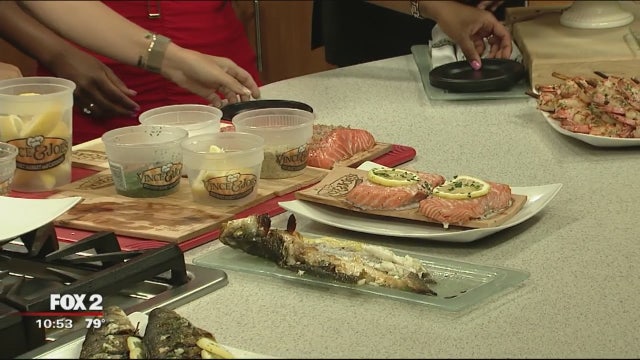 Seafood cooking with Vince and Joe's Gourmet Market