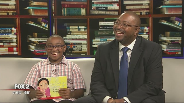 'What Might I Be' Author, age 9, Visits Fox2
