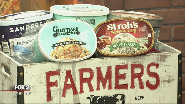 Why buy Michigan made ice cream in July