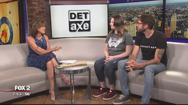 Women's Axe Throwing Tournament at Detroit Axe