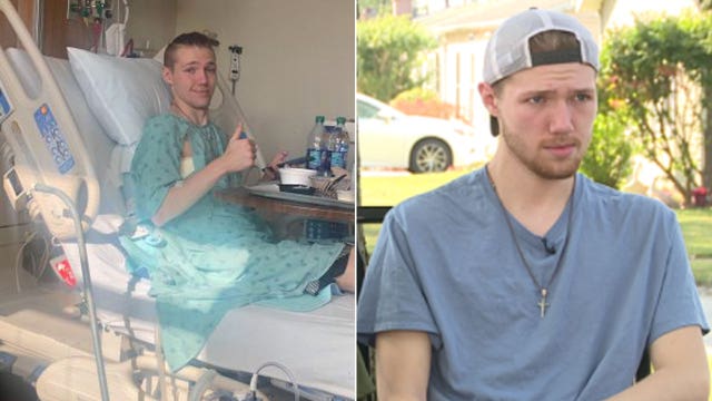 ‘I didn't think it would happen to me': Doctors believe vaping caused teen's double-lung collapse