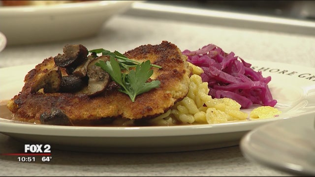 Macy's Lakeshore Grill's Oktoberfest Jagerschnitzel recipe