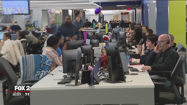 United Shore's campus has a doctor's office, dry cleaning and dodge ball - a testament to work-life balance