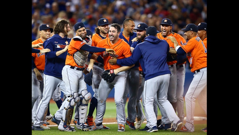 Verlander Pitches 3rd Career No-hitter, Astros Beat Jays 2-0