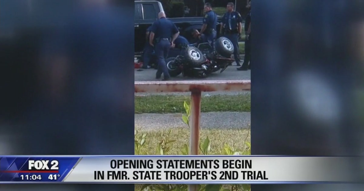 2nd trial starts for ex-Michigan trooper in teen's ATV death | FOX 2 ...