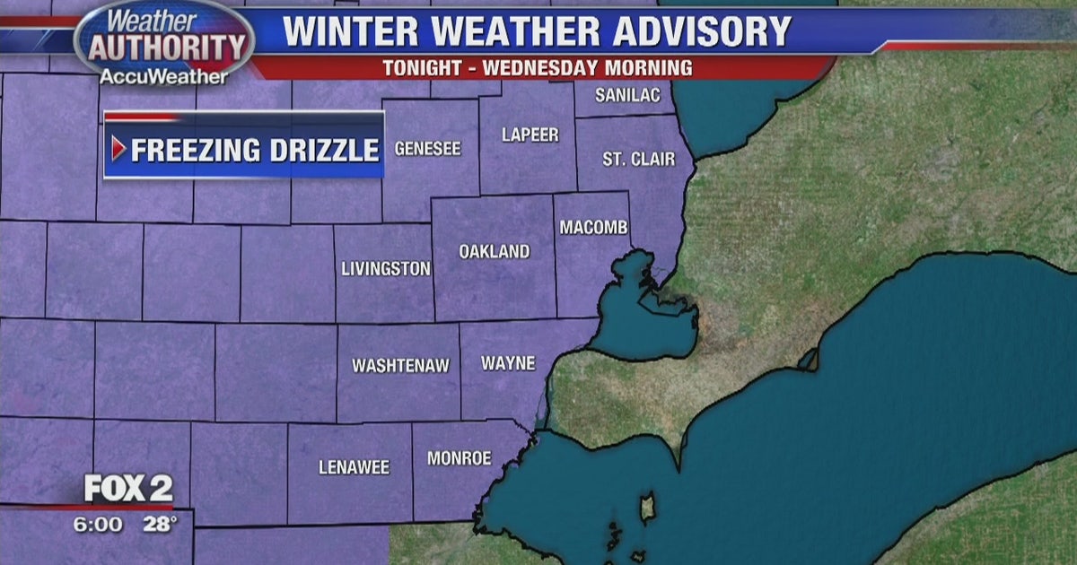 Roads icy during Winter Weather Advisory Wednesday morning | FOX 2 Detroit