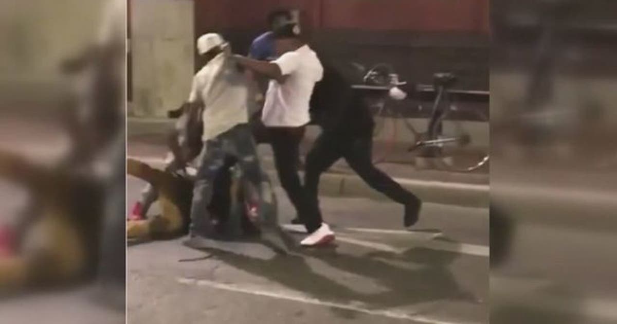 2 in custody after Greektown brawl captured on video | FOX 2 Detroit