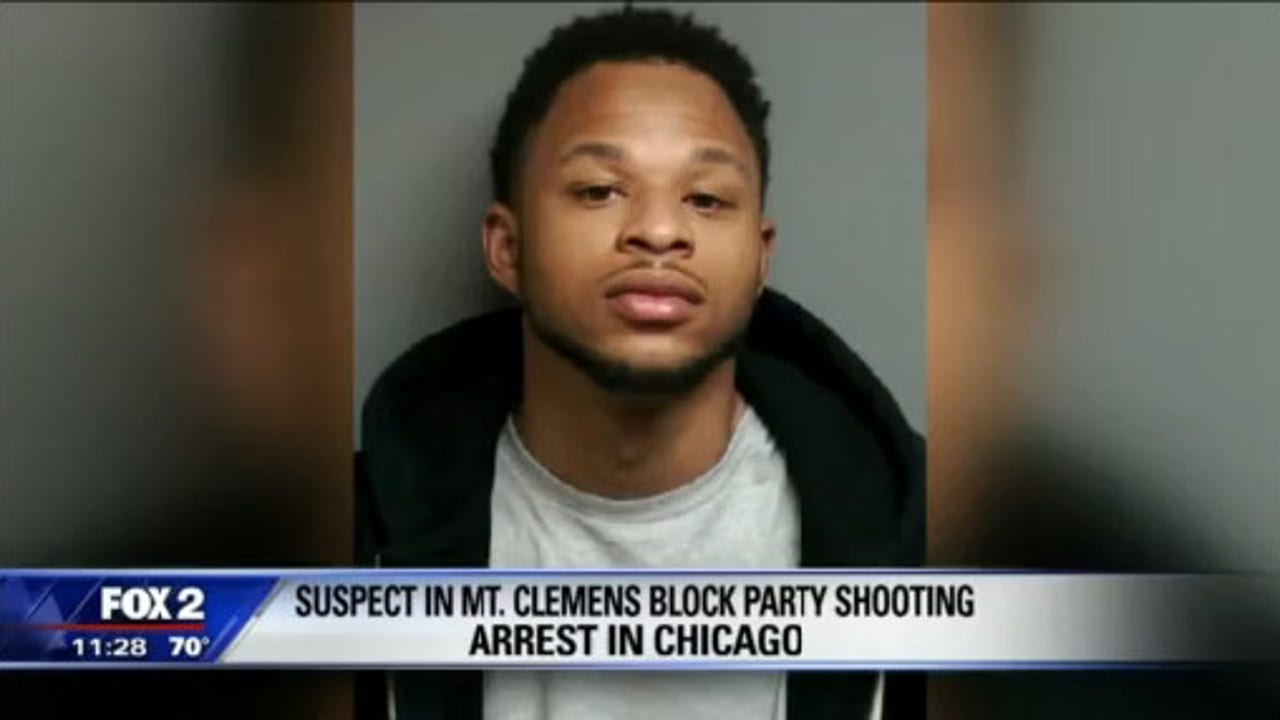 Suspect in Mount Clemens block party shooting arrested in Chicago FOX