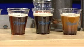 Tapped features cold nitro coffee charged with nitrogen