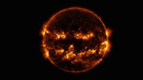 Happy Halloween from space as NASA shares Sun image that looks like jack-o-lantern