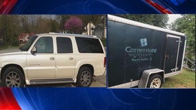 Metal band has SUV, trailer with $40,000 of equipment inside stolen in Clinton Twp