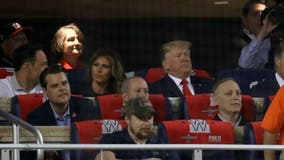 VIDEO: President Trump booed at World Series Game 5 at Nationals Park
