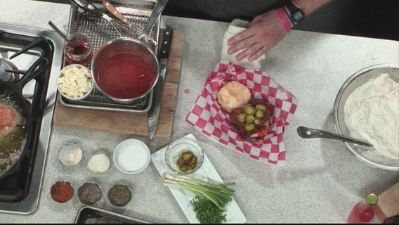 Grey Ghost's fried chicken sandwich recipe