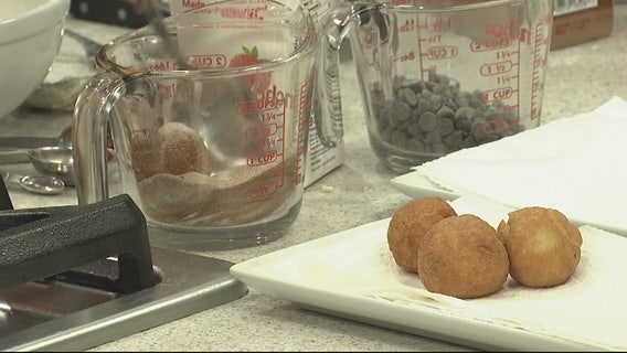 Jill's homemade donut hole recipe