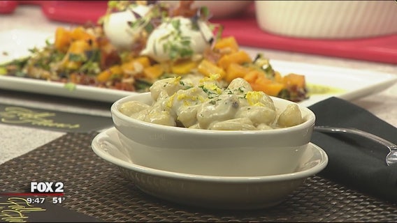 Morton's The Steakhouse gnocchi with gorgonzola cream sauce recipe