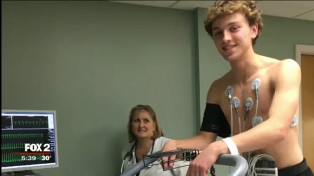 Student heart check screening changes - and saves - Macomb teen's life